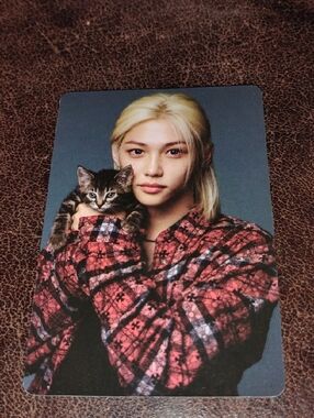 Felix Stray Kids Version B (or "ROCK" version) photocard